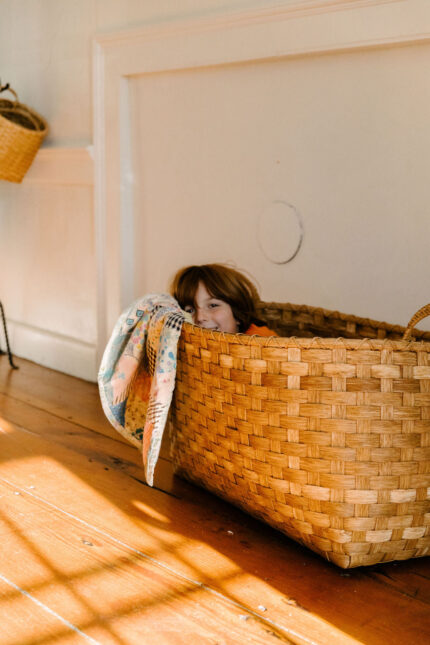 Buckma Son  New Gloucester Basket – Classic Handwoven Storage for Home & Gifts